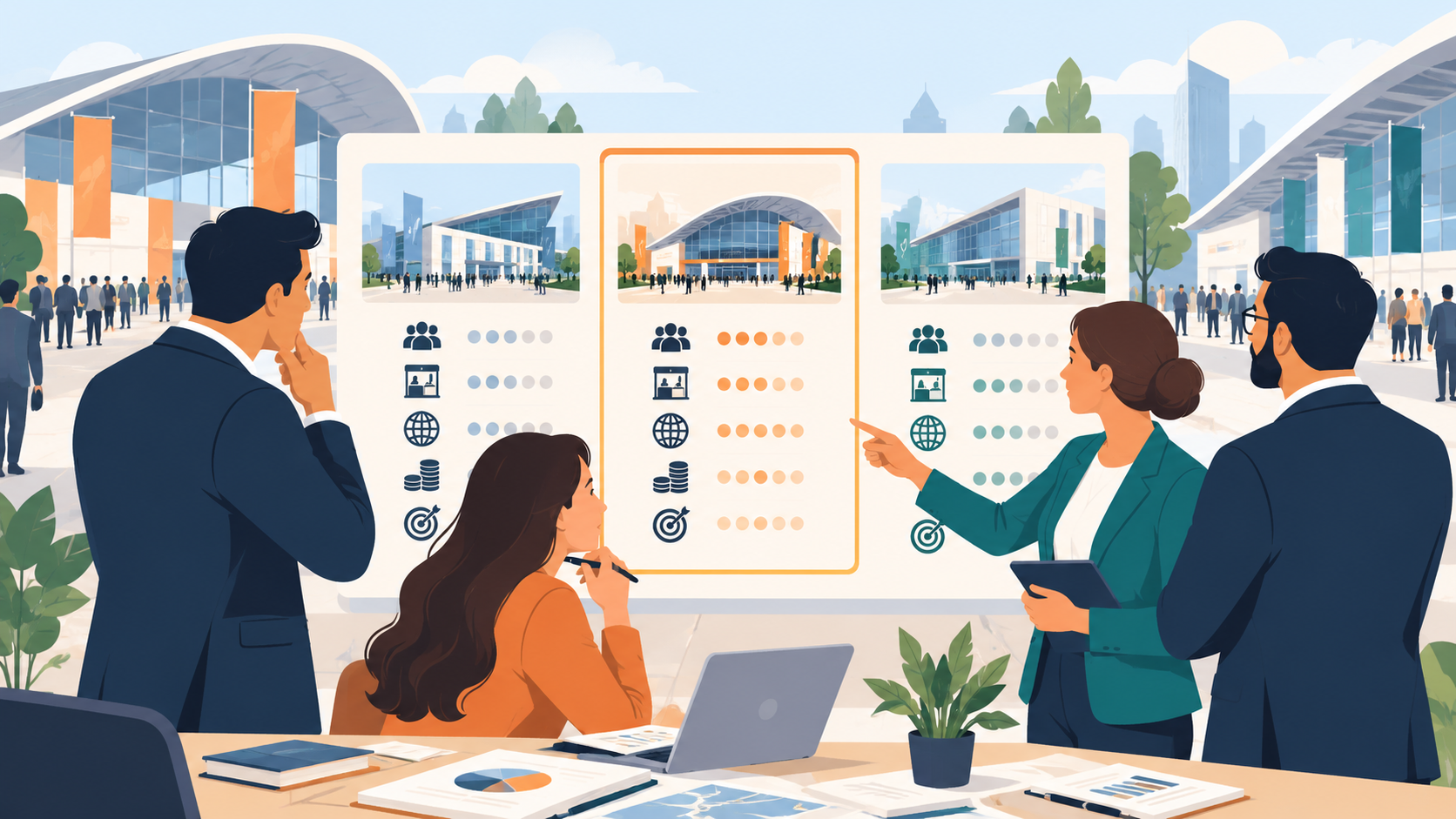 Comment choisir le bon salon pour votre entreprise